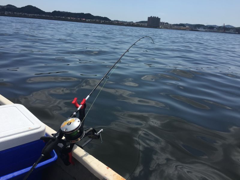 大津でボート釣り